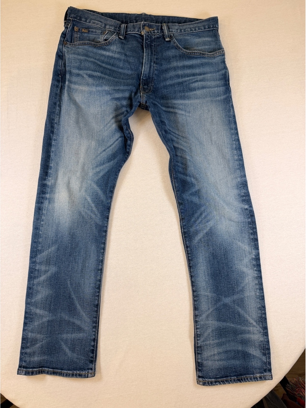 Polo Ralph Lauren Varick Slim Straight blue jeans
